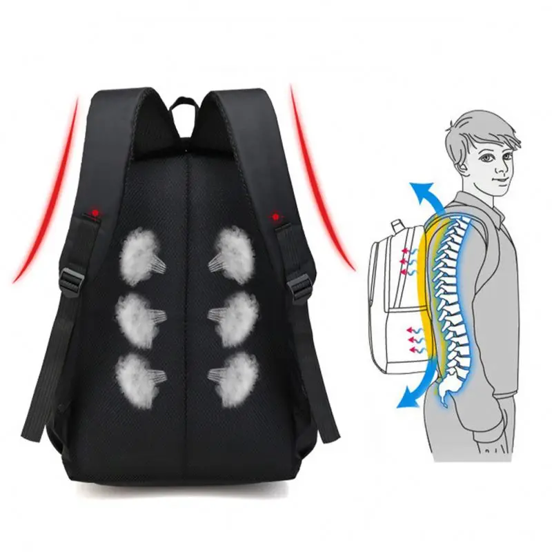 Factory Wholesale Cheap 3 Packets Waterproof Oxford Polyester Fabric Laptop Outdoor School Backpack Knapsack Bagpack Bag