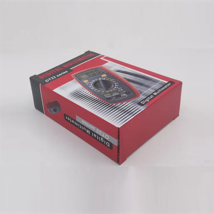 Заводской Лидер продаж DT33B мини карманный цифровой мультиметр по низкой цене