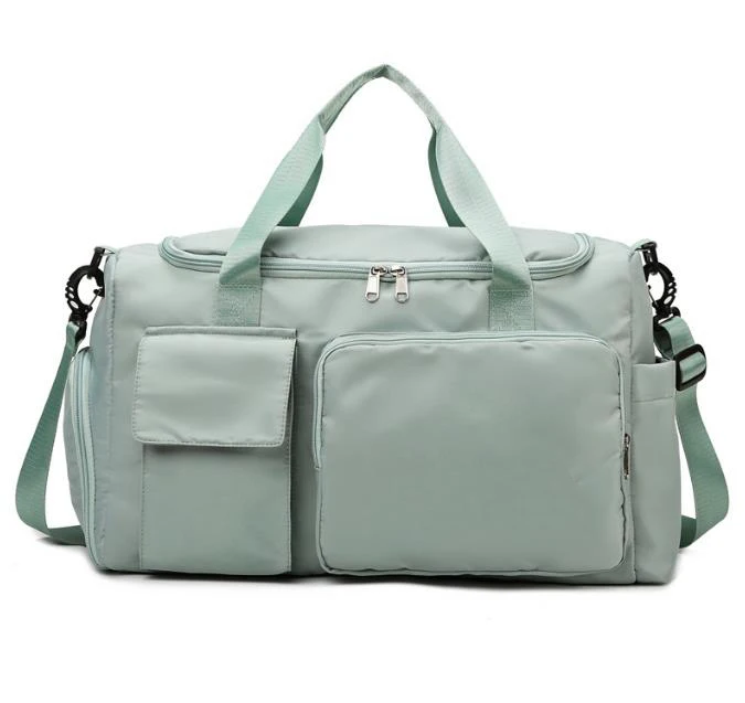 Large Foldable Travel Duffel Bag with Shoes Compartment for Labor and Delivery