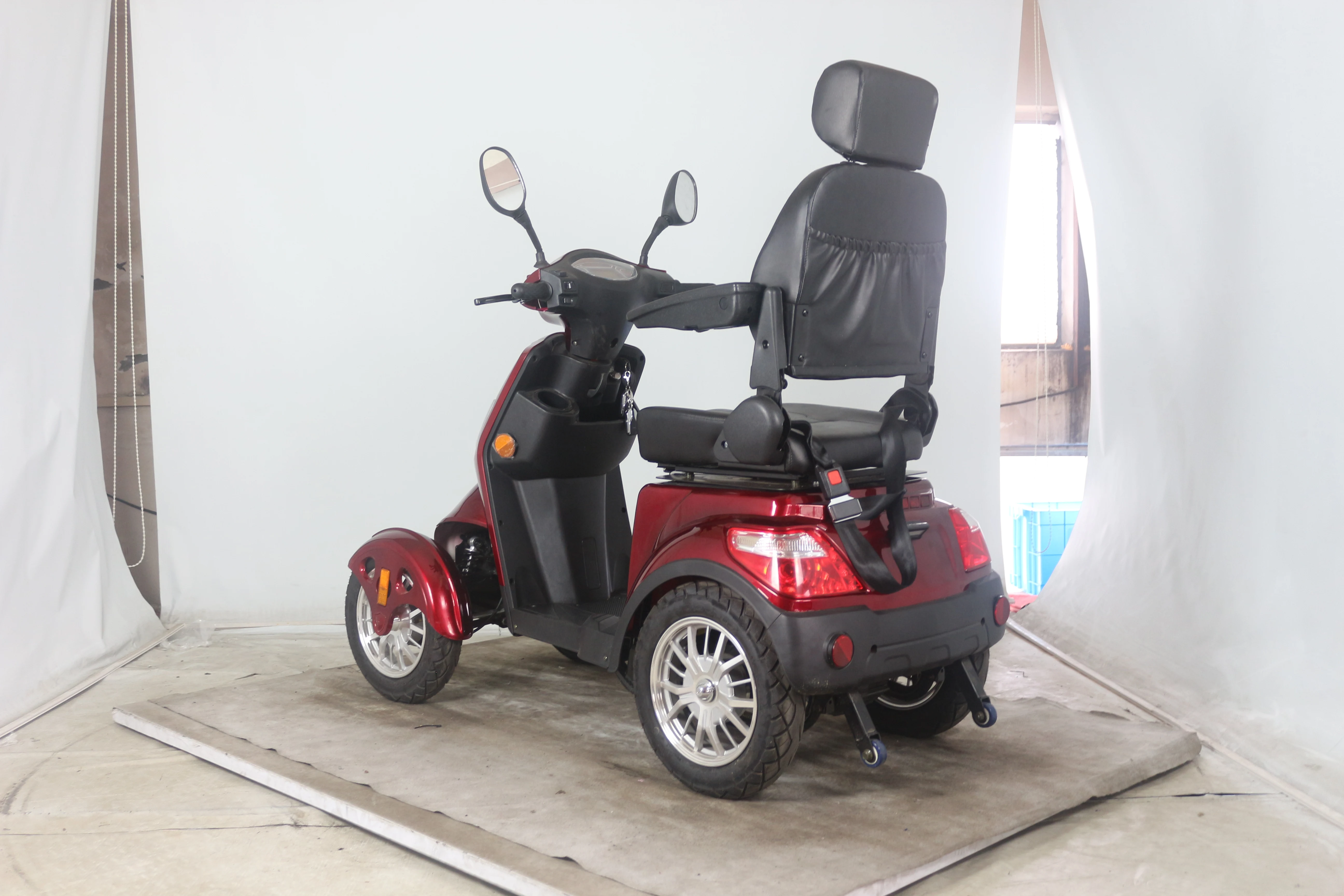 2022 EEC Certified 60V 500W/600W/800W 4 Wheels Mini Electric Mobility Scooter For Elders/Disables