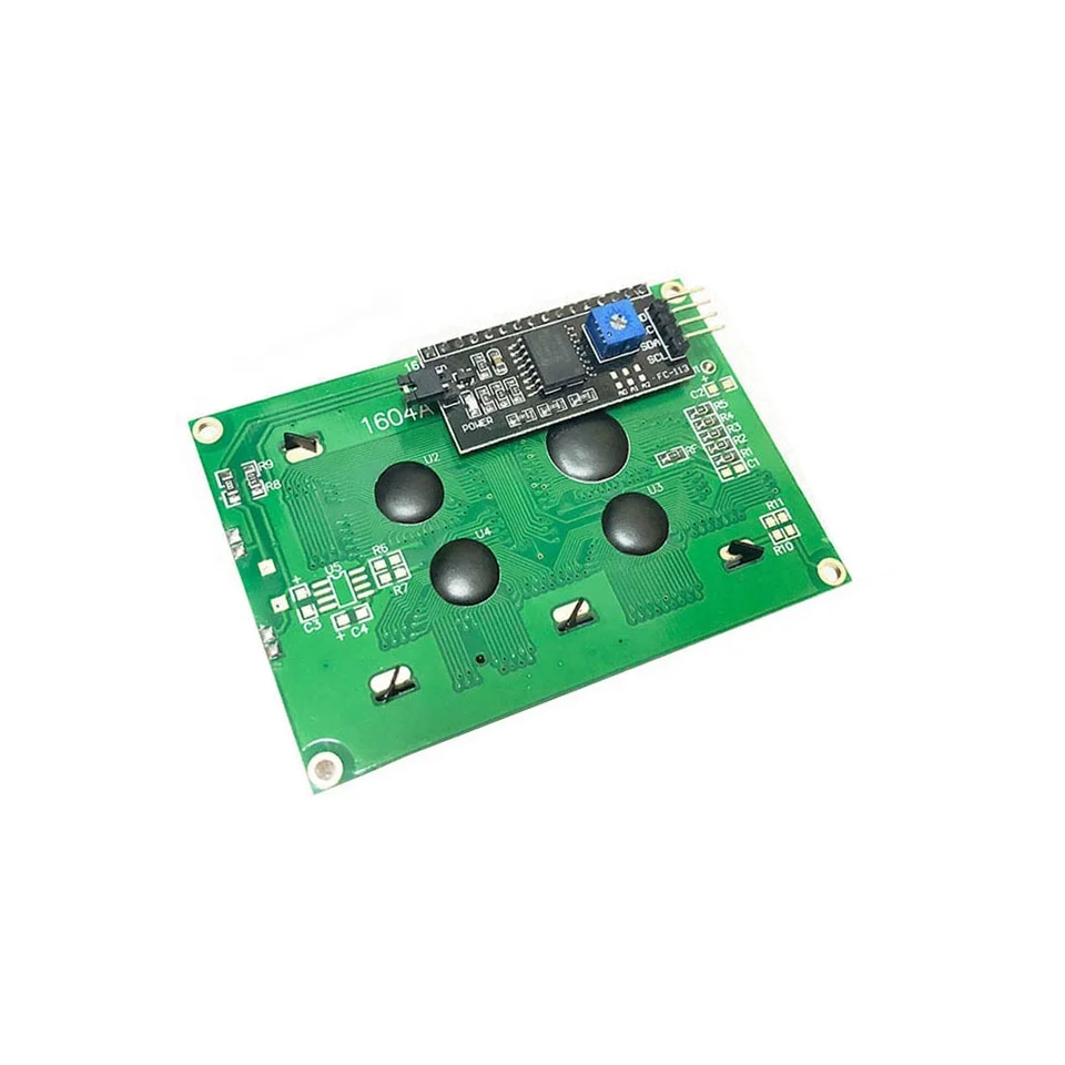 164 1604 16X4 Serial I2C IIC Blue Negative Character LCD Module Display Screen Panel LCM with LED Backlight English & Japanese