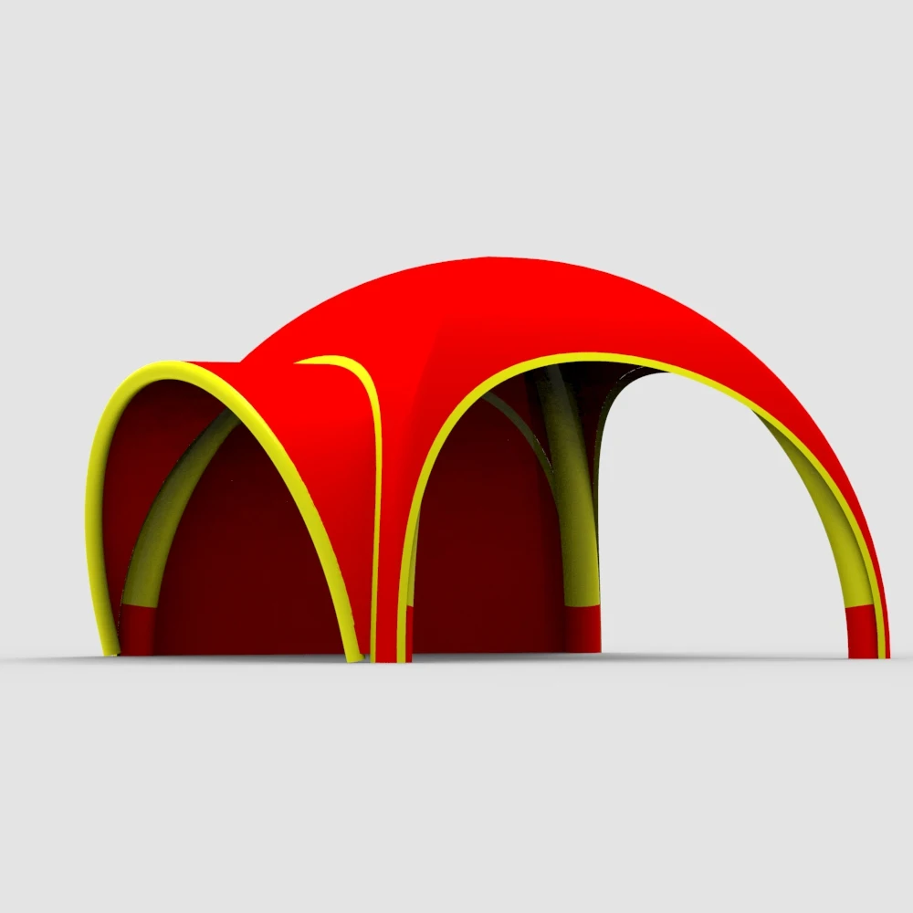 KCCE Promotional UV proof 4x4m canopy tent inflatable dome//