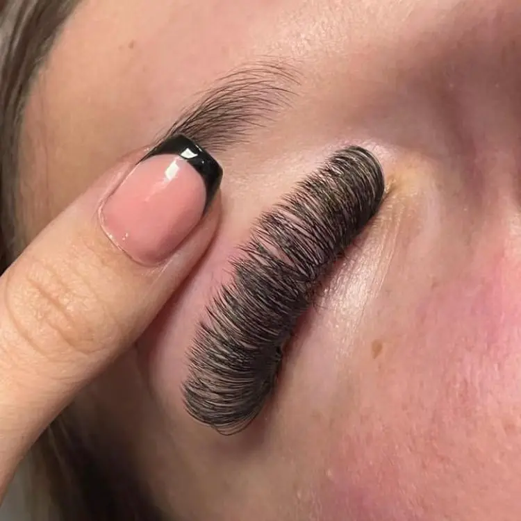 Скидка готовые веера 2D 3D 4D 5D 6D 7D 8D 9D 10D 0 05 07 10 мм C D L M завиток Короткие накладные ресницы