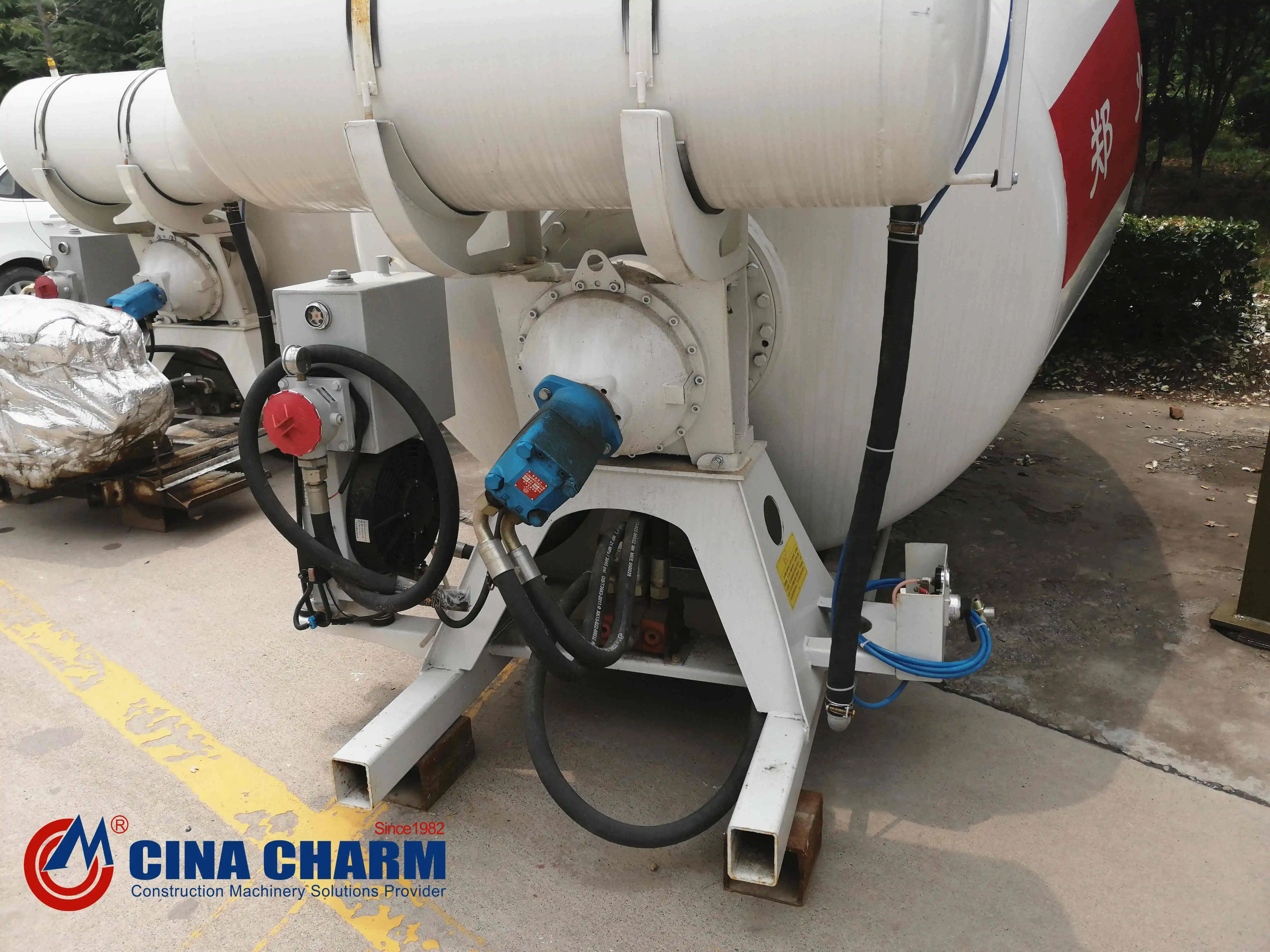 high-quality 8m3 Concrete Mixer Tank Customized New Concrete Mixers Truck Mixing Drum