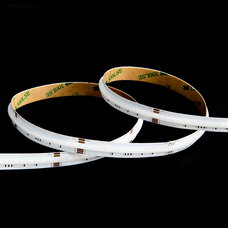Hot Selling Products 2024 Factory Price RGBW COB Tube Rope Tape 10mm 756D 12V 14W Flexible LED Strip Lights Other Home Decor