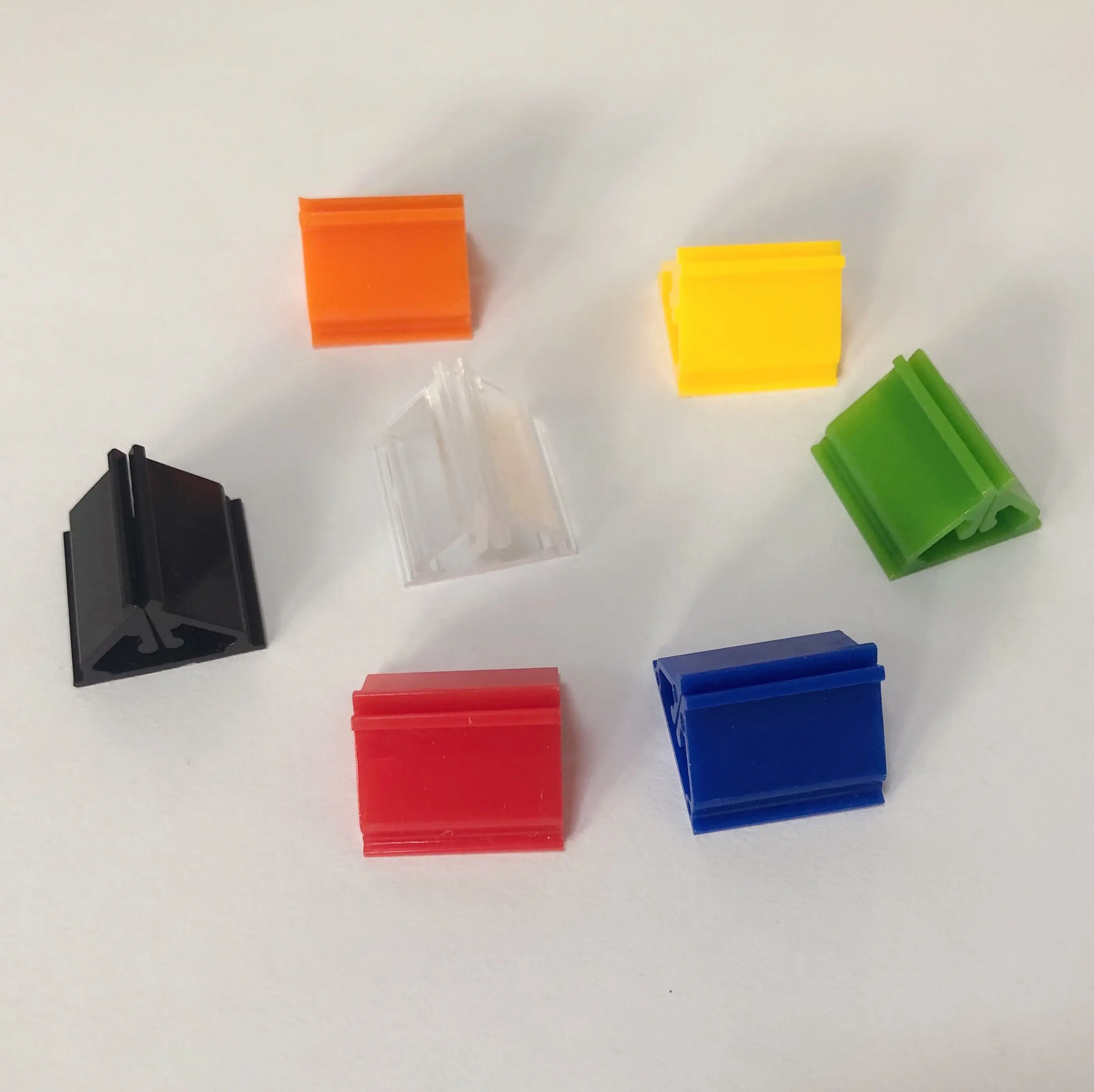 Customize boardgame  plastic game pawns PVC or ABS material game miniature base ring