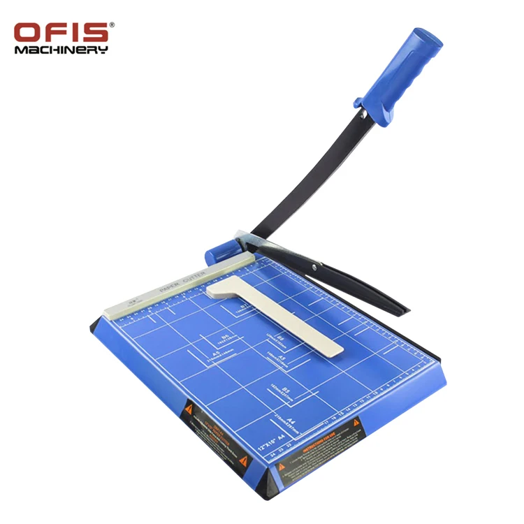 manual paper trimmer A4 size for school office using paper cutter