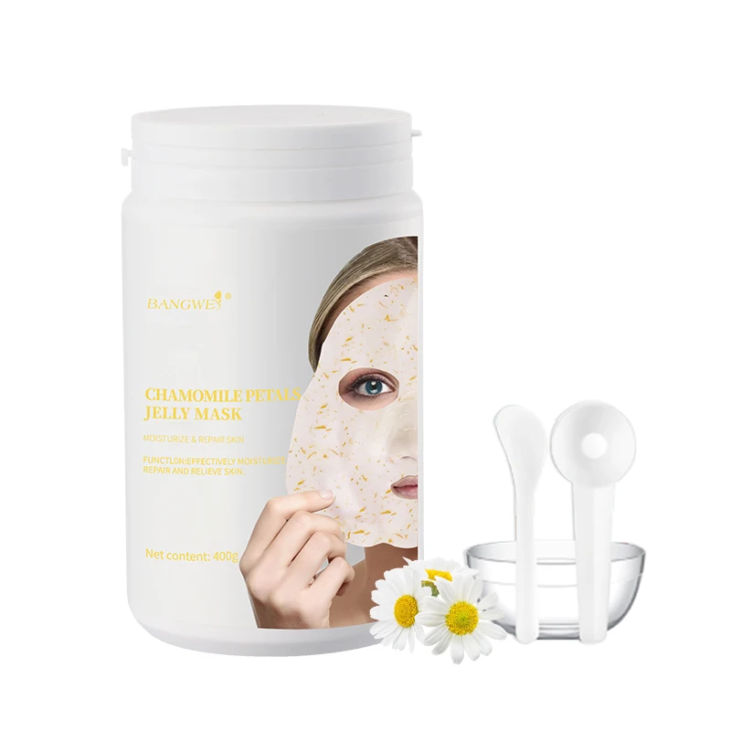 BANGWEI 400g own brand facial care kiwi fruit jelly crystal powder whitening spa hydrogel clay facial mask powder