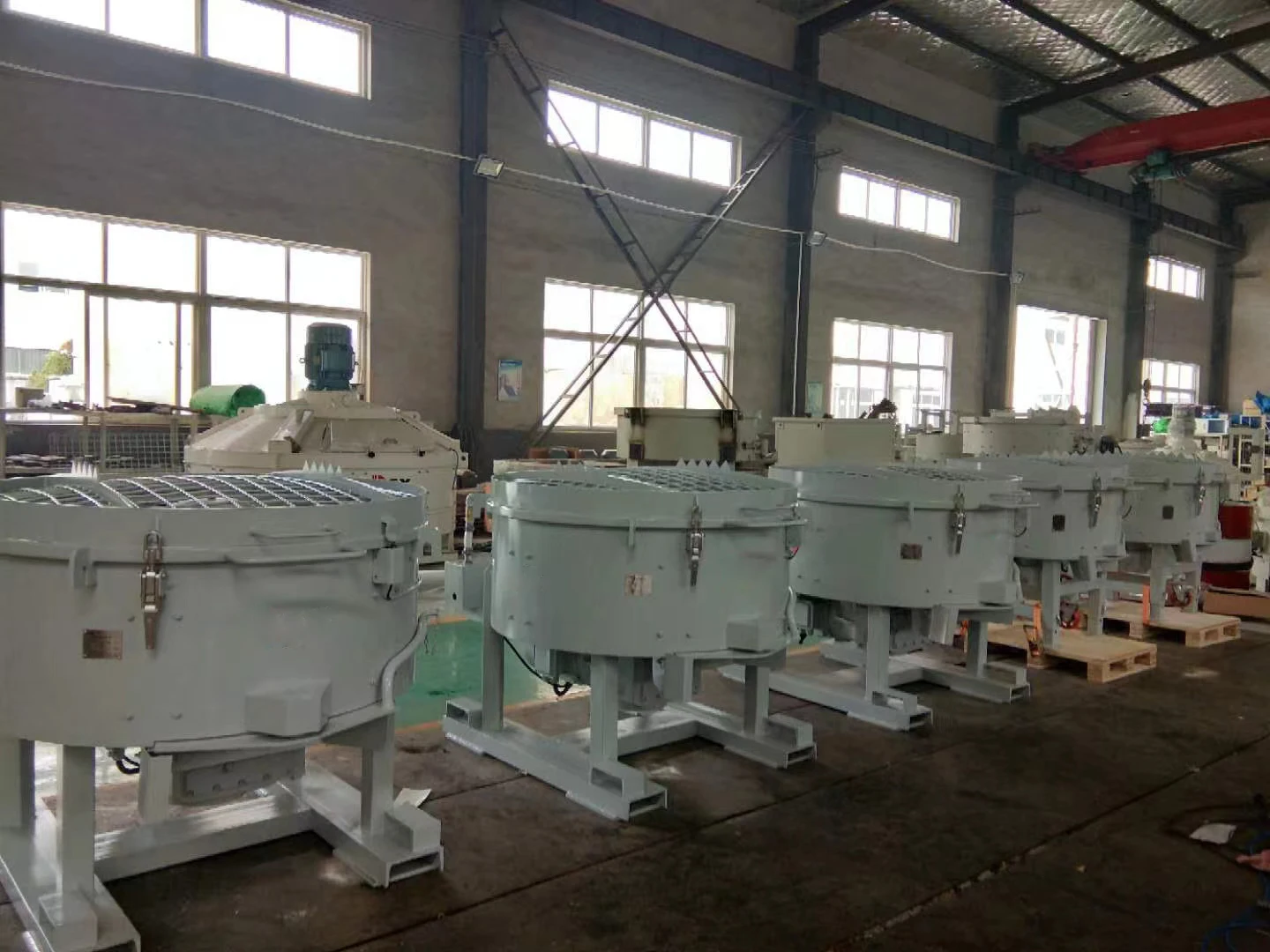 W Hot Selling MP750 Electric Planetary Cement Mixer Concrete Mixer  Axis Planetary Concrete Mixer For Sale