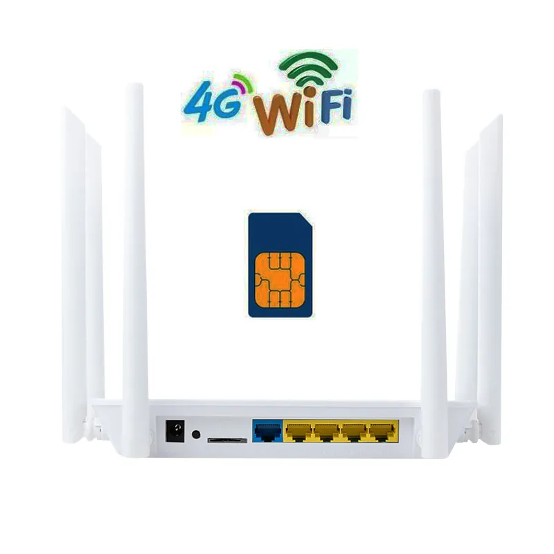 4g 5G CPE wireless bonding router with lan port 4g lte wifi router with sim card slot portable wifi 4g router