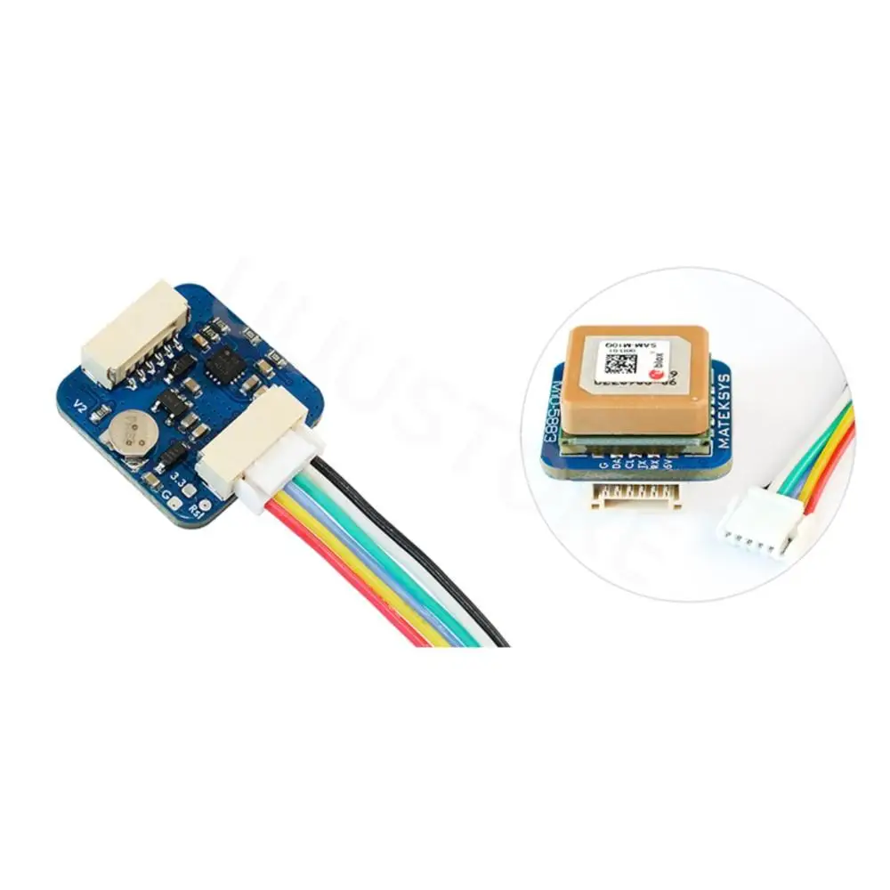 20x20 мм MATEK M10Q-5883 GNSS GPS модуль магнитный QMC5883L M8Q обновление f/ RC модель самолета FPV Фристайл дальний Дрон
