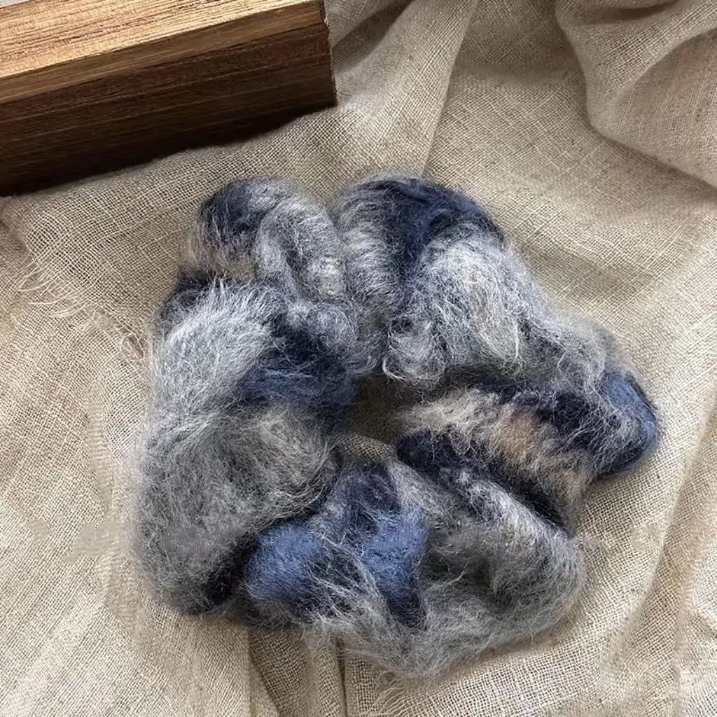 New Design Winter Sweet Woolen Fabric Scrunchies For Women Girls Versatile Elastic Hair Bands Hair Accessory