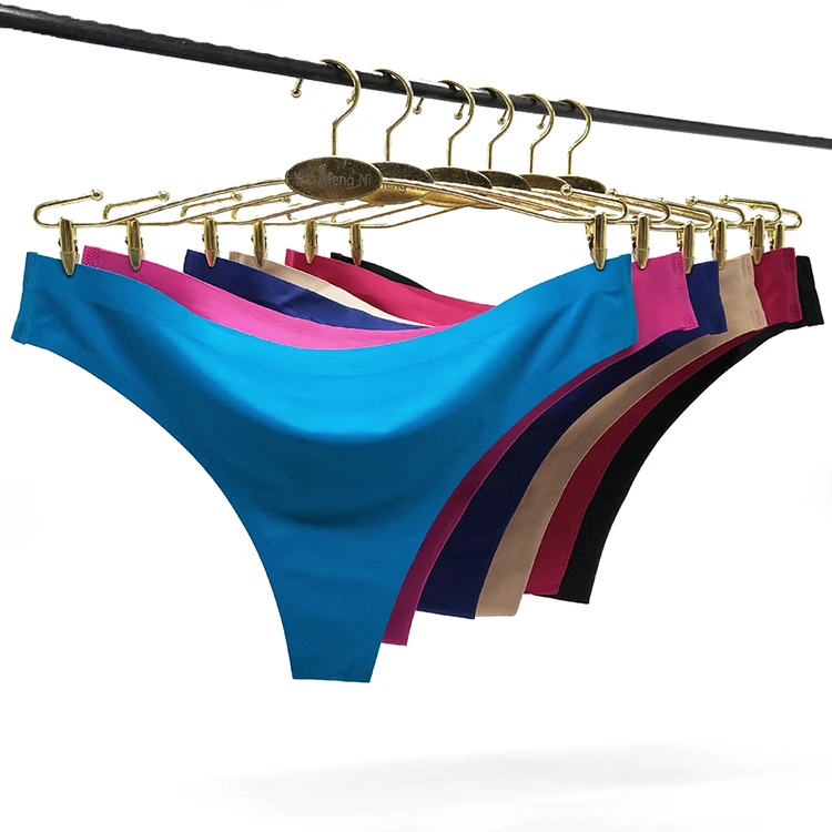 Yun Meng Ni Seamless Underwear Young Girls Seamless Thong Panties