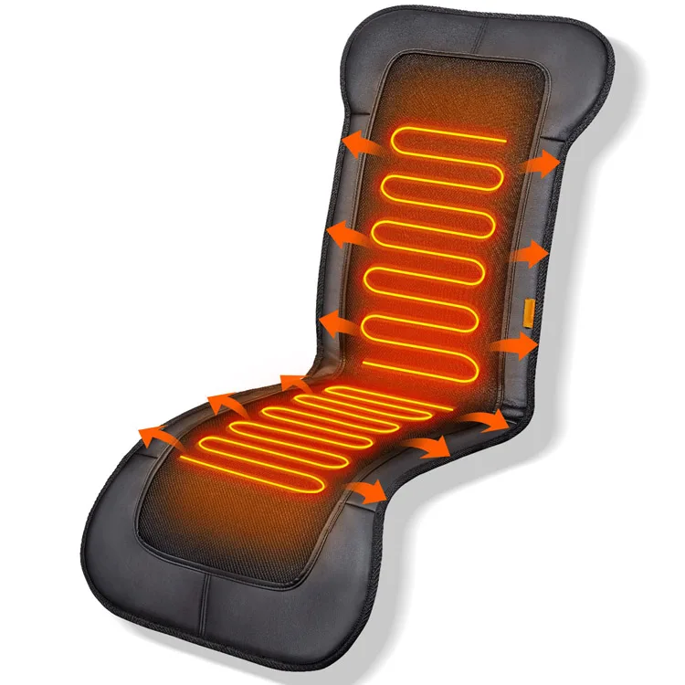 Factory Wholesale Heated Seat Cover Longer  Car Heating Seat Cushion Promote Blood Circulation Relieve Fatigue