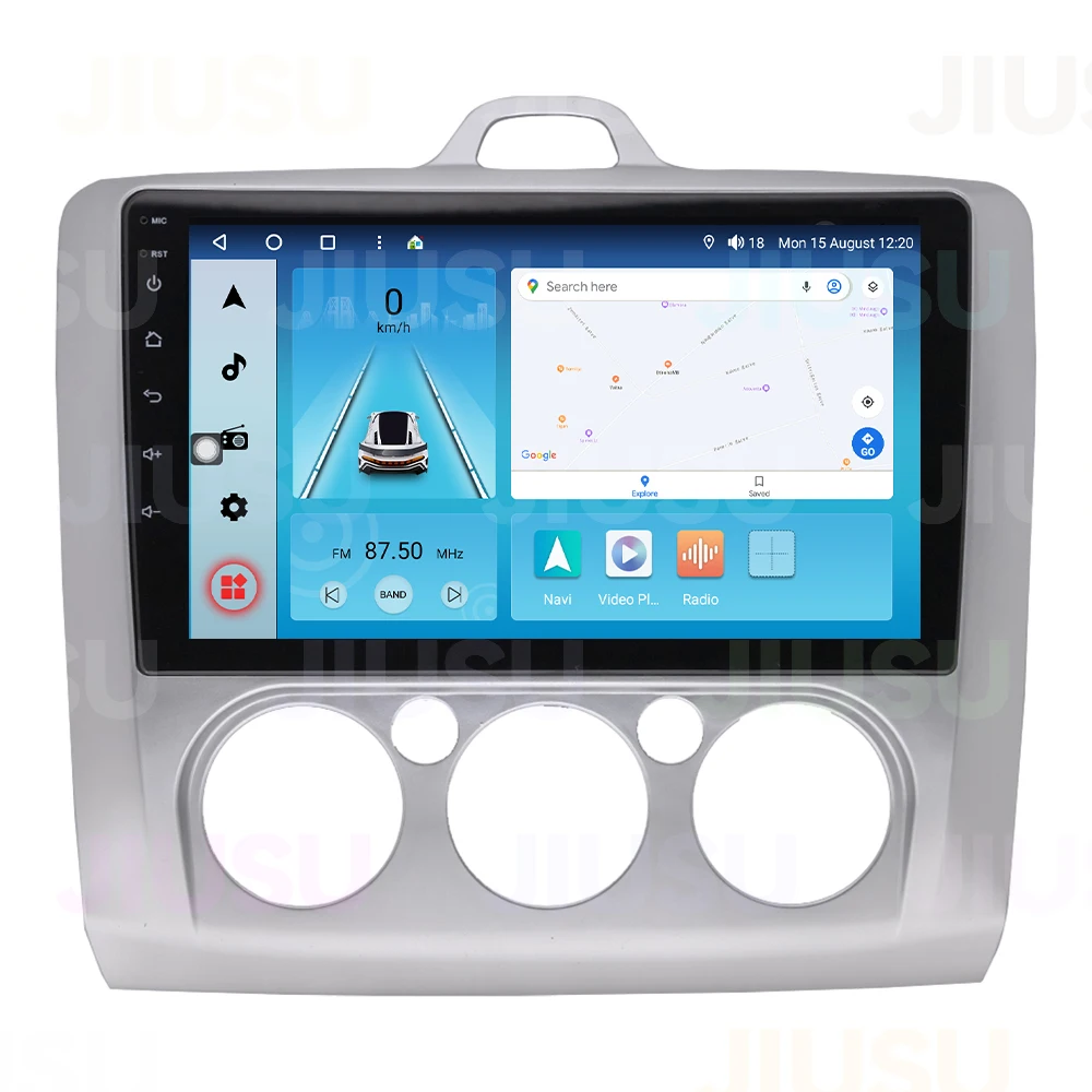 Автомагнитола на Android 12 GPS DVD-плеер стерео мультимедийная аудиосистема Для Ford Focus MK2 MK3 S-MAX 2004-2014 с Carplay DSP DAB