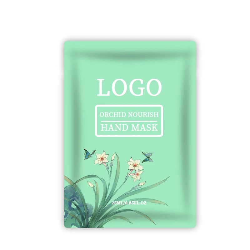 Hand Skin Care Hand Mask Fragrance-free Smoothing & Whitening and Orchid & Chamomile Moisturizing Hand Masks Gloves