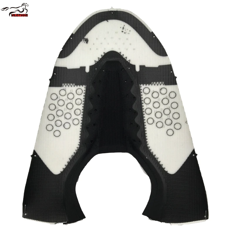 Mustang Wholesale Comfortable Breathable Customized Fashion KPU Vamp Sneakers Casual Shoes Uppers Sneakers Uppers