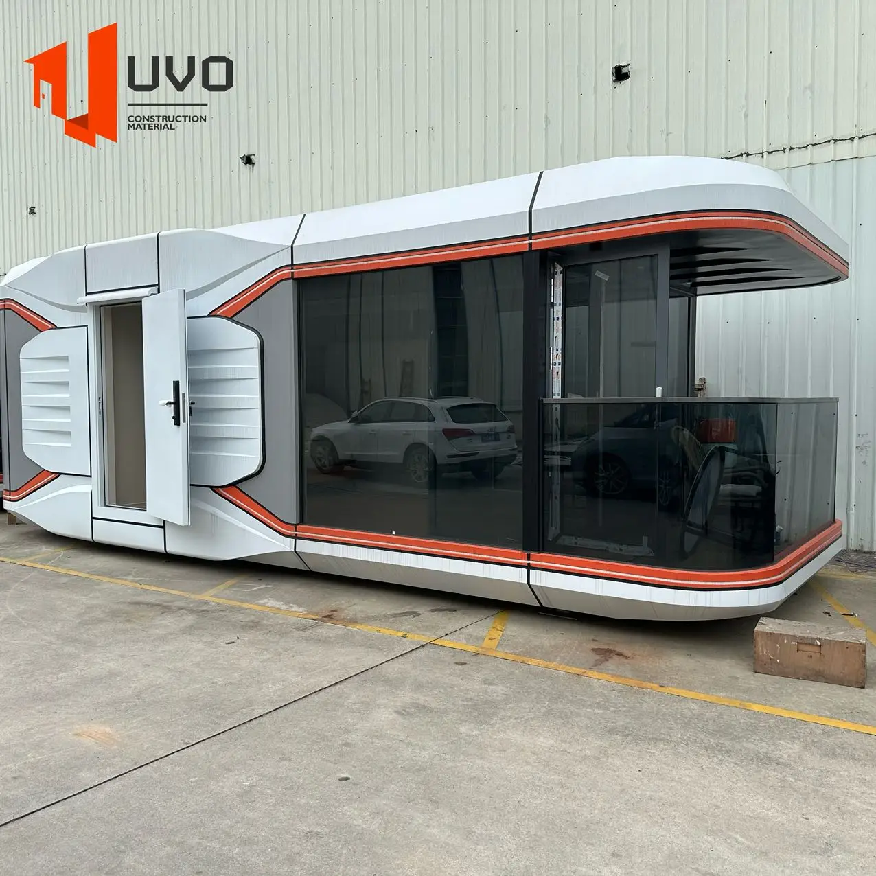 Factory Price Prefab Modular Capsule House Spacecraft Container Apartment capsul house tradepre made house prefabricated