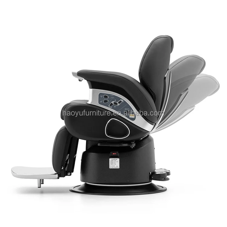Unique electric base barber chair hydraulic pump ergonomically motor barber chair design