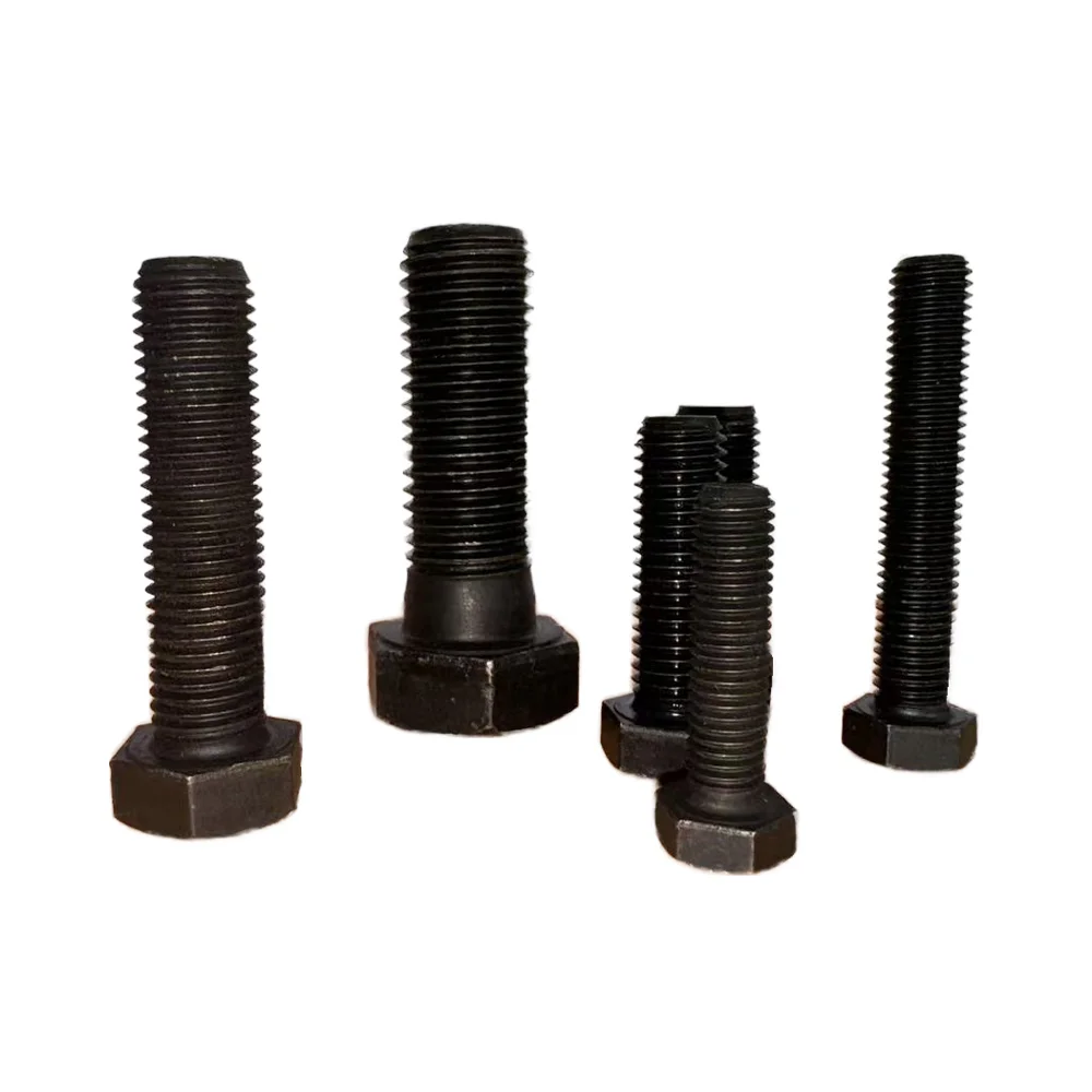 Grade 8.8 High-Strength Black Complete Collection Hexagon Bolt with Full-tooth Half-tooth Extended M6- M42