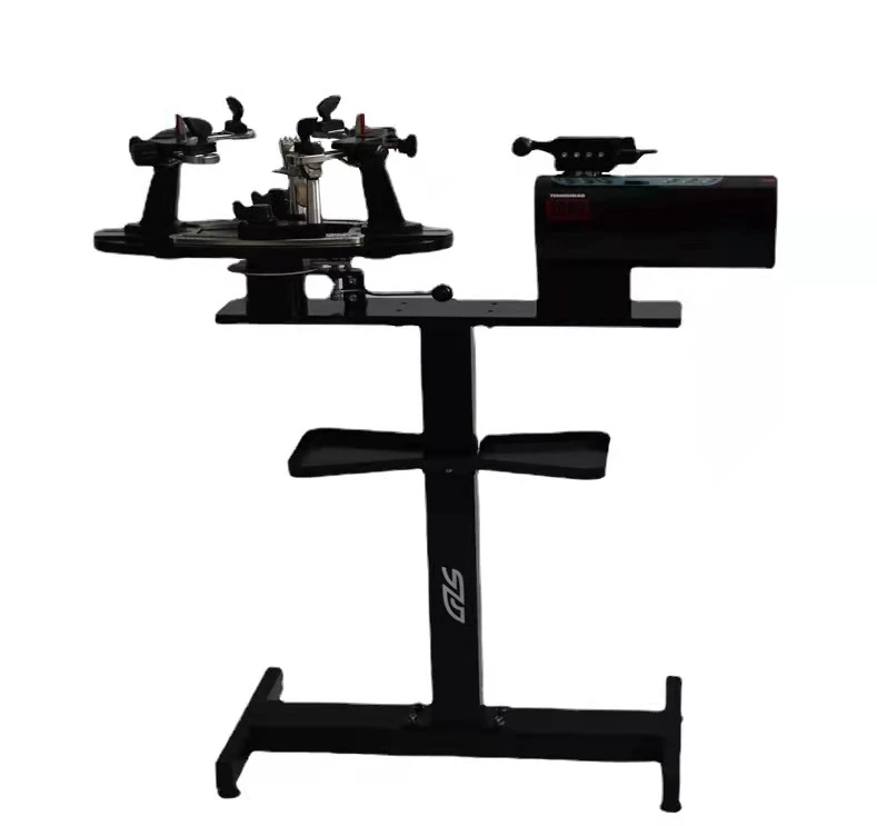 Professional vertical computer head badminton shuttlecock and tennis racket stringing machine