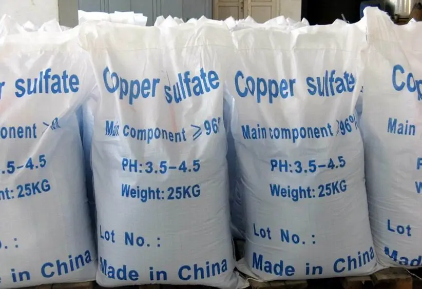 Sulfat De Cobr Cu2So4 Copper Sulfate For Dye