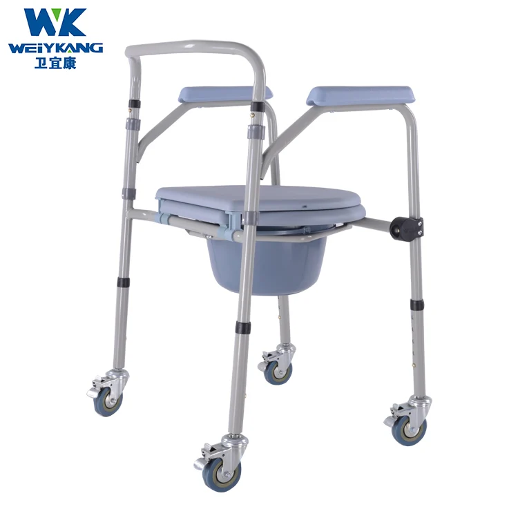 KDB-894A Disabled Commode wheelchair toilet for the elderly