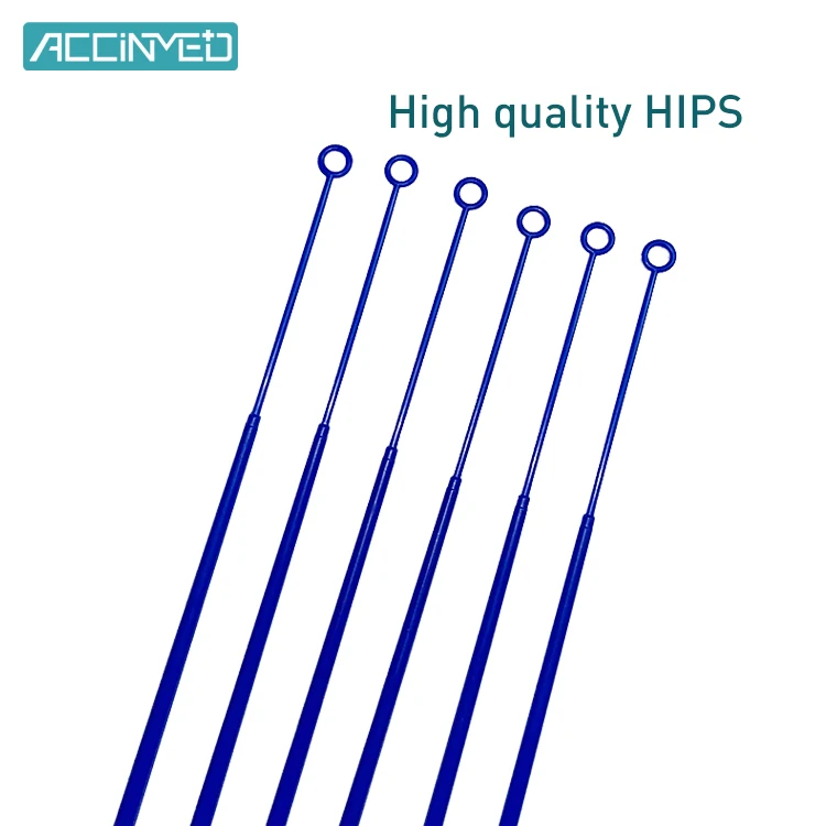 Lab Disposable Handle Plastic Sterile Inoculation Loops 1ul