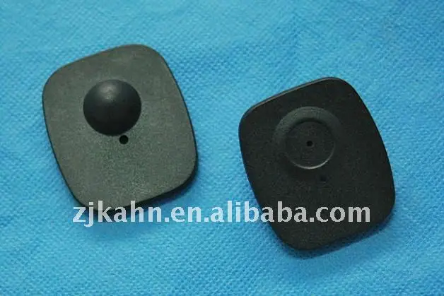 Electronic eas rf anti theft magnetic black mini square