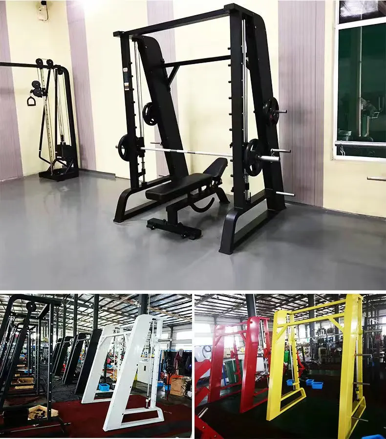 LT-Manufacturers wholesale commercial Smith machine trainers multi-function gantry gym equipment bench press squat rack