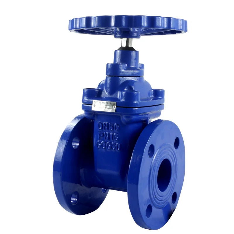 4 Inch PN16 Hand Operated Soft Iron Casting Water Gate Valve BS5163 Compliant