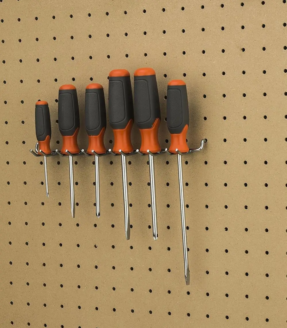 Pegboard Multi-Tool Rack Tool Holder Screwdriver Holders for Shop Store