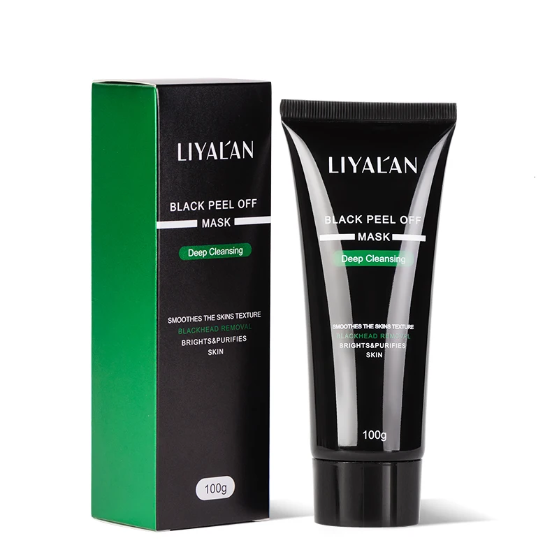 Wholesale Beauty Products Black Head Remover Deep Cleaning Oil Control Nose Facial Mask Bamboo Charcoal Peel Off Black Mask