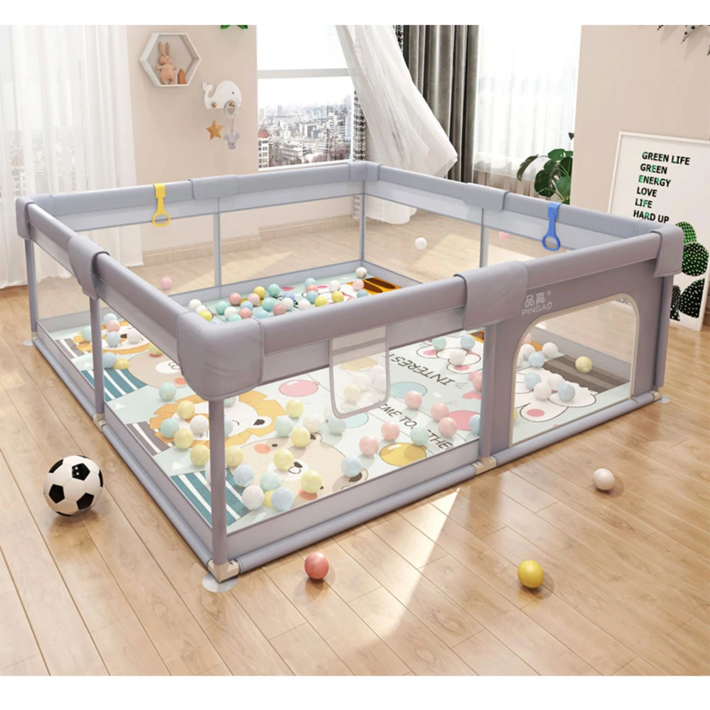 Customized Cost Effective Playard New Baby Playpen New Design Safety Folding Playpen Developing Intelligence Playpen