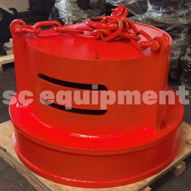 High Quality Electromagnet Hydraulic Magnets Magnet Lifter For Iron Scrap Metal Lifting