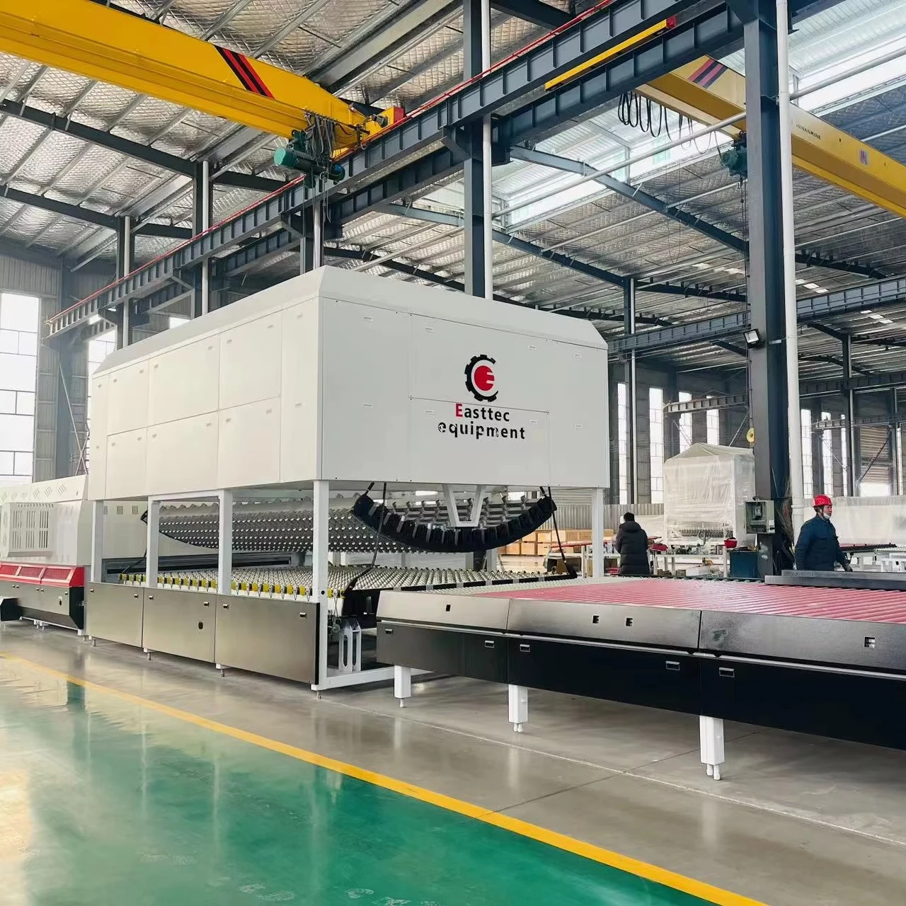 Машина для Закалки плоского и изогнутого стекла/машина производства закаленного стекла/печь с изогнутой стеклянной секцией