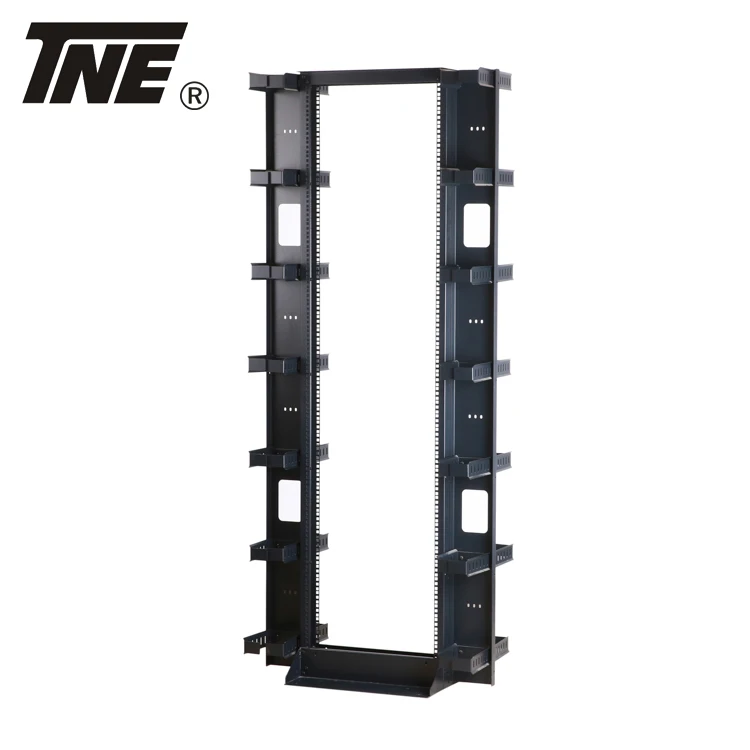 42U open frame server rack with cable ring TNE rack