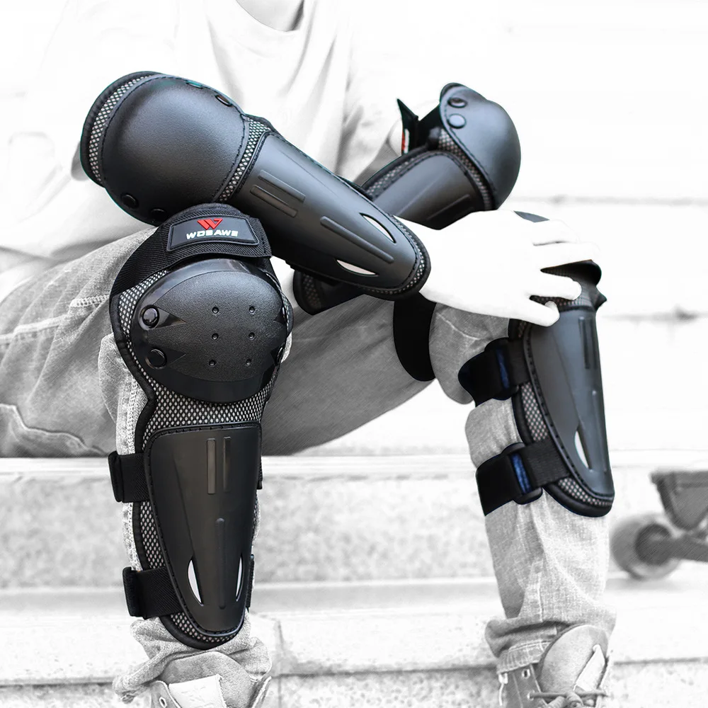 Children Outdoor sports protective gear roller skating motocross ATV fall-proof shock-absorbing kids knee elbow pads