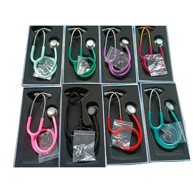 Лучший профессиональный медицинский стетоскоп из нержавеющей стали Классический iii доктор литман с двойной головкой