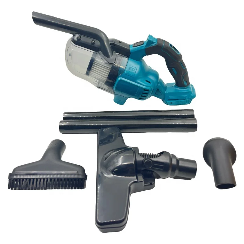 Portable cordless lithium battery vacuum cleaner, handheld brushless household car multifunctional electric vacuum cleaner