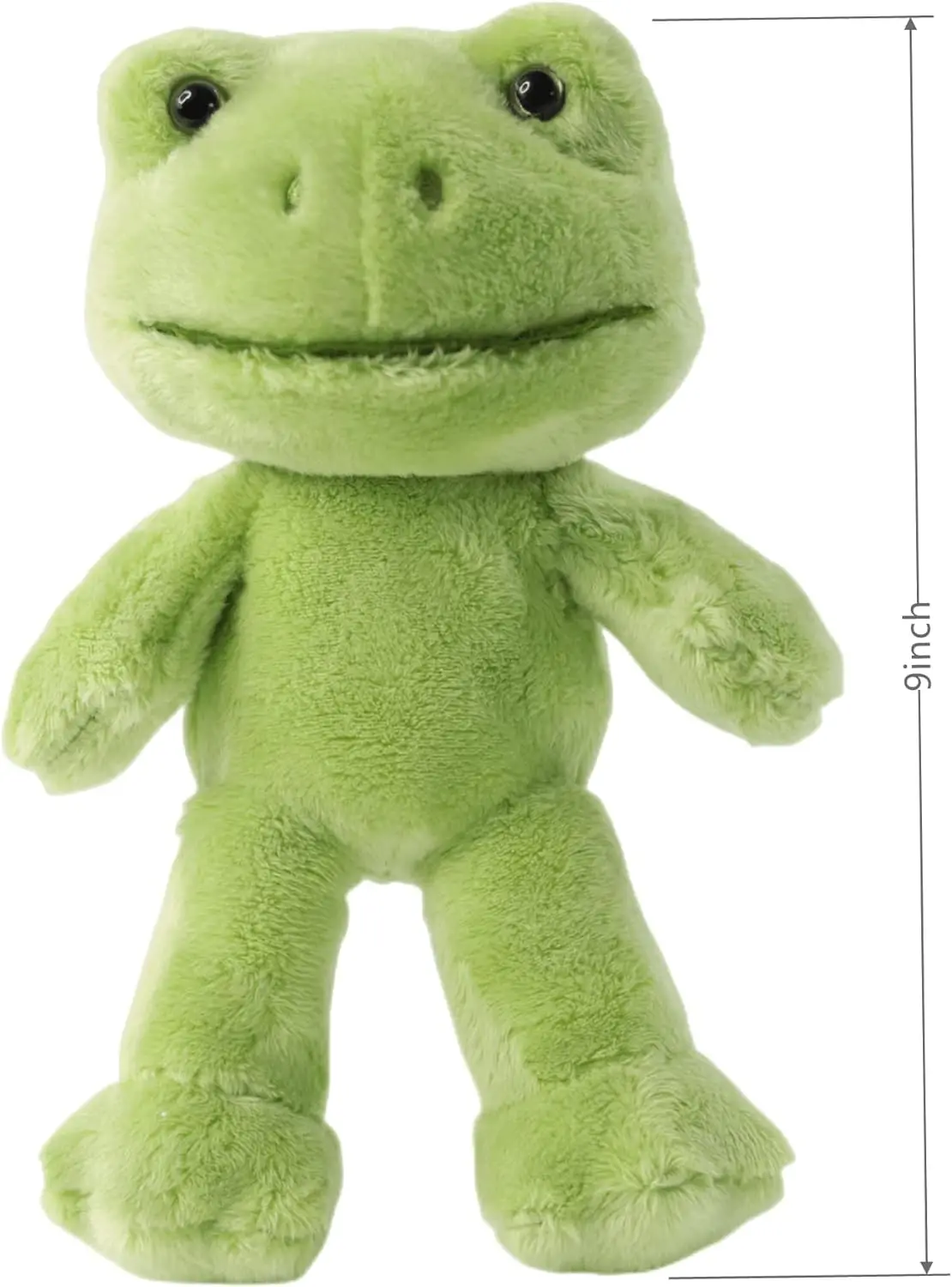 Hot Sell Green Frog Plush With Cloths Toy Stuffed Animal Toys Gift For Kids