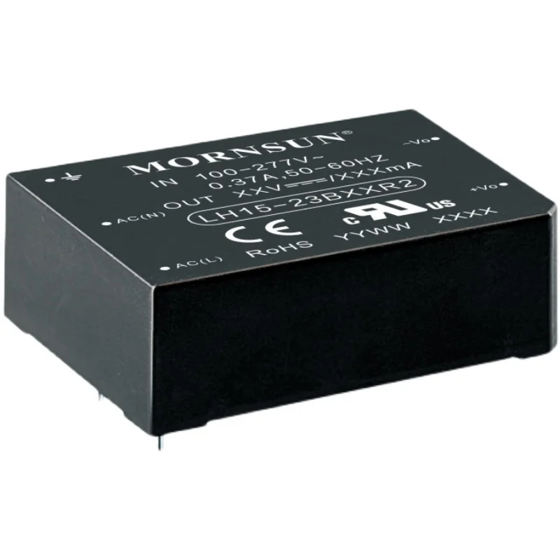 MORNSUN LH15-23B48R2 AC85V-305V AC DC converter 48v 320ma dc 15w mini PCB DIP ac/dc module