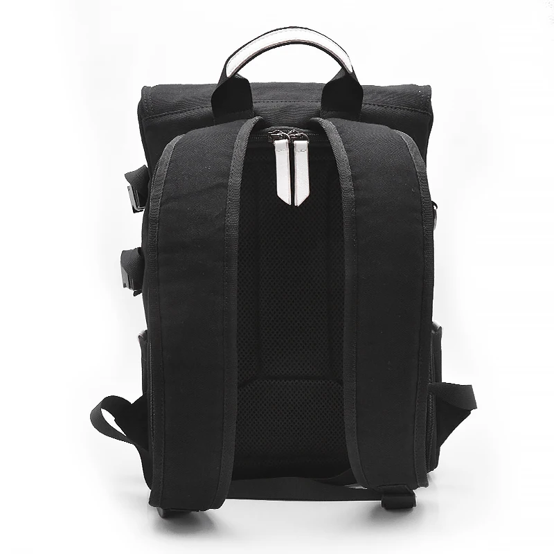 High Quality Canvas Professional Camera Backpack Bag Custom Large Capacity Video Camera Bags For Photography