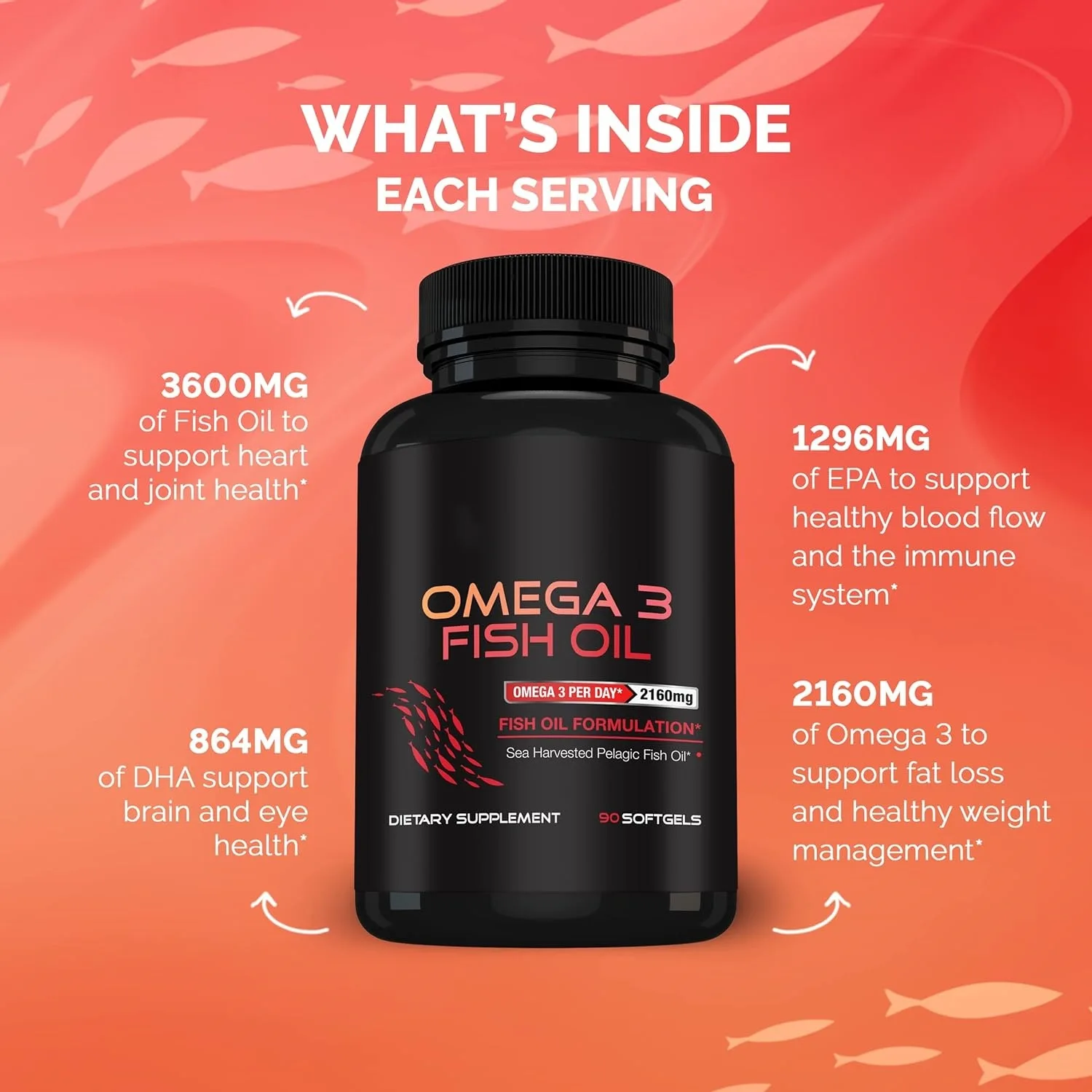 OEM Health Care Supplies Improve Vision Bulk Deep Sea Capsules Private Label Omega 3 Fish Oil Softgels