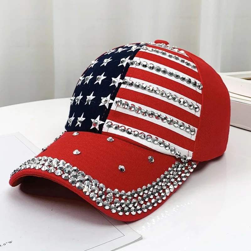 Diamond setting Baseball Caps New style Pure Men and Women Sun Hat Rhinestone Hats Snapback Cap hip-hop Hat
