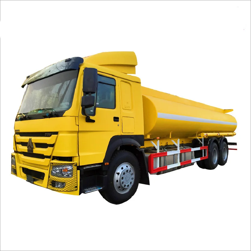 Hot Sale Diesel Truck Fuel Tankers 6x4 10 Wheel 20000L 371Hp Sinotruk Howo Used Utility Box Tractor Oil Tanker Truck For Sale