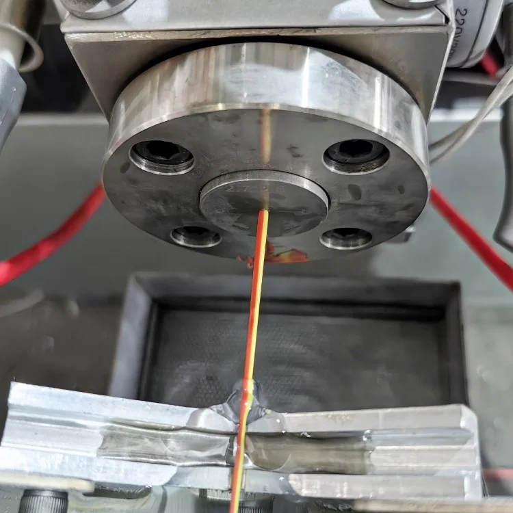 New type 2 colors 3D printer filament making machine