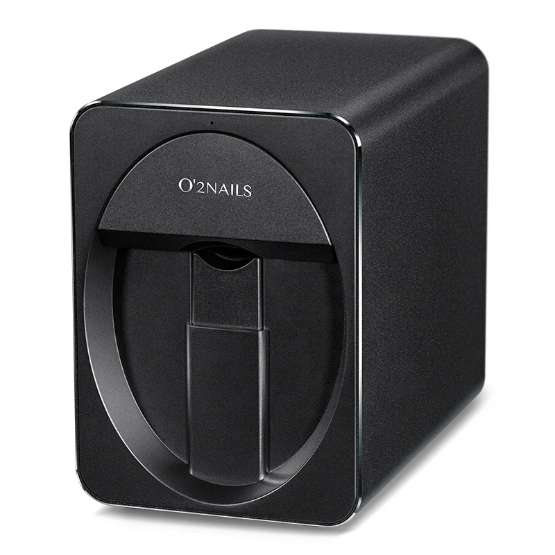 O2NAILS Smart nail printer H1 with metal case for DIY nail art design
