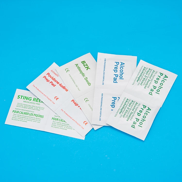 
Disposable Non-woven Alcohol Swabs Pads 70% Disinfectant Alcohol Pad 