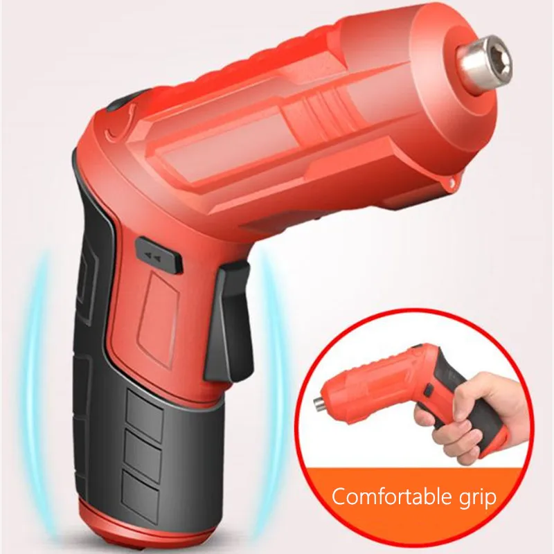 Mini 3.6V Electric USB Rechargeable Lithium Battery Driver Cordless Drill Power Drills Tools Electric Screwdriver Hand Tool Kit
